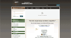 Desktop Screenshot of giampieroarci.it